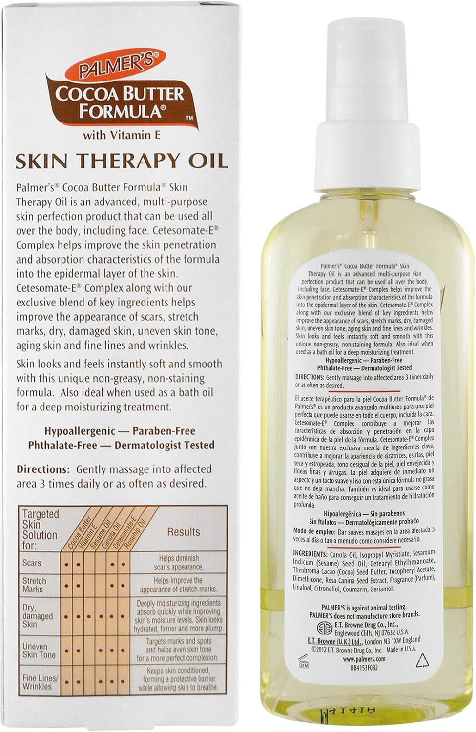 Palmer's Cocoa Butter Formula With Vitamin E Skin Therapy Oil 150ml/ 5.1 Fl. Oz.