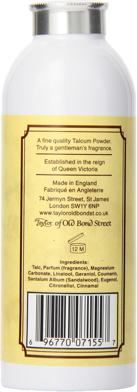 Taylor of Old Bond Street Talcum Powder, 100g