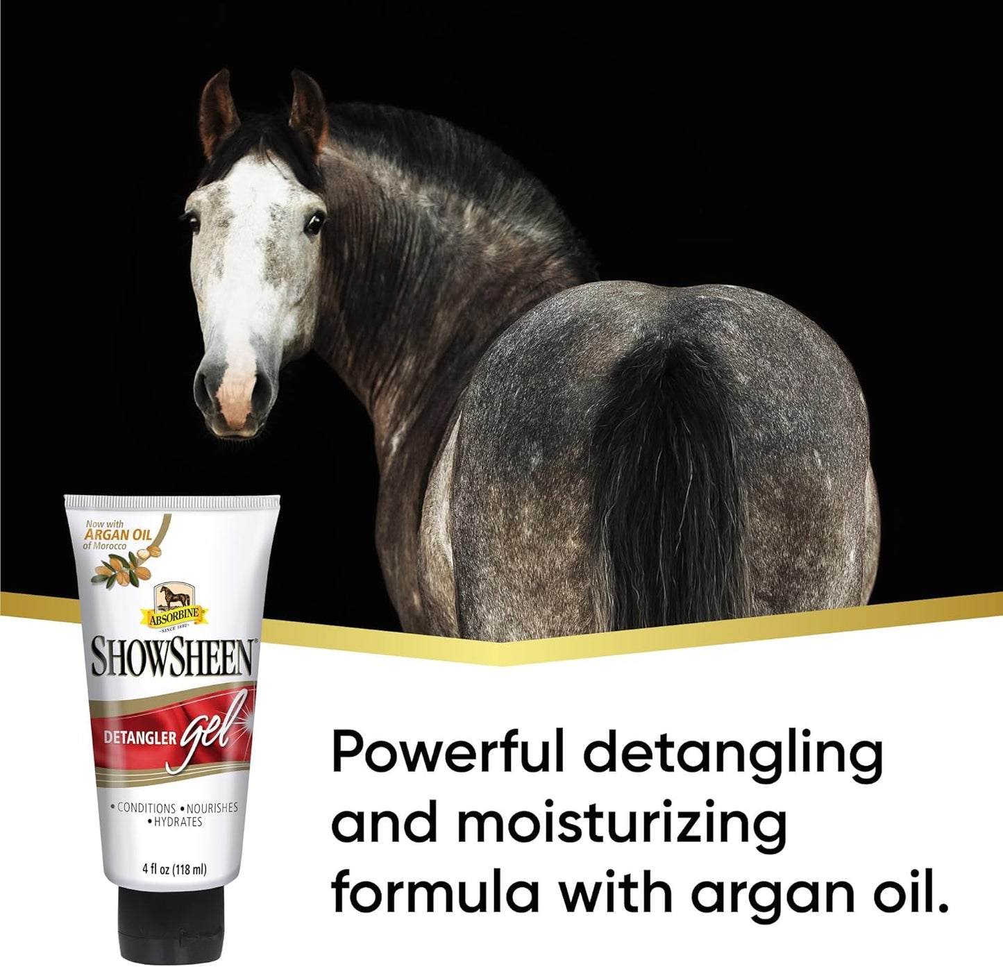 Absorbine 428781&Nbsp; Show Sheen Detangler 118&Nbsp; Ml