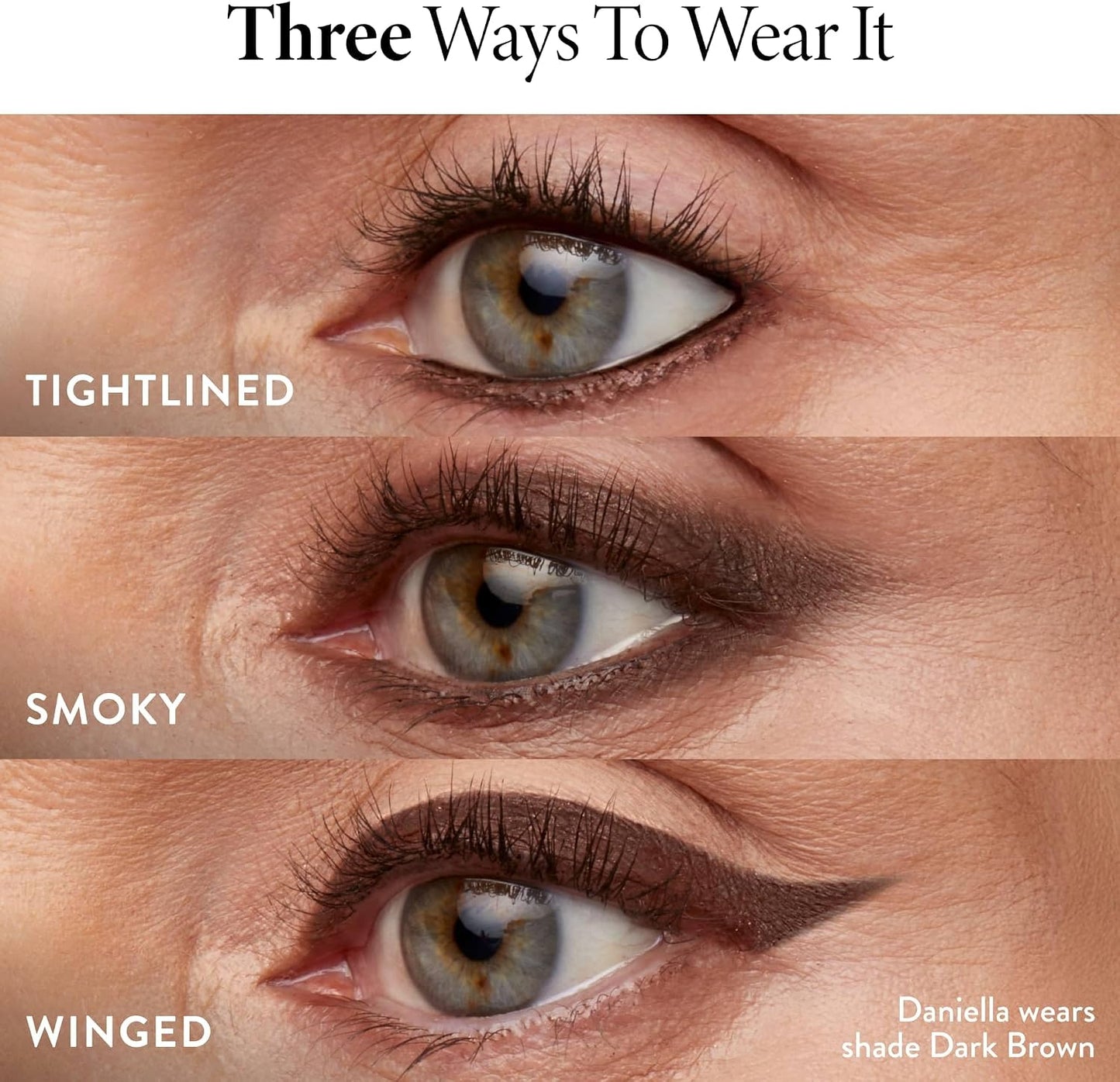 LAURA GELLER NEW YORK Longwear Kohl Kajal Eyeliner Pencil (Smoky Taupe Kohl) Hydrating & Vibrant Eyeliner Pencil With Built in Sharpener For Expert Precision, Glides On Effortlessly