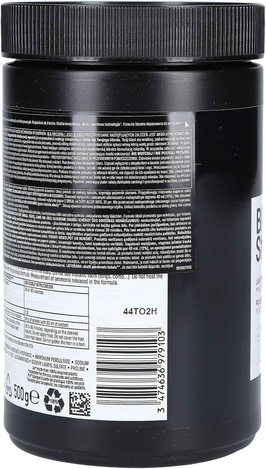 L'Oreal Blond Studio 8 Multi-Techniques Lightening Powder 500g