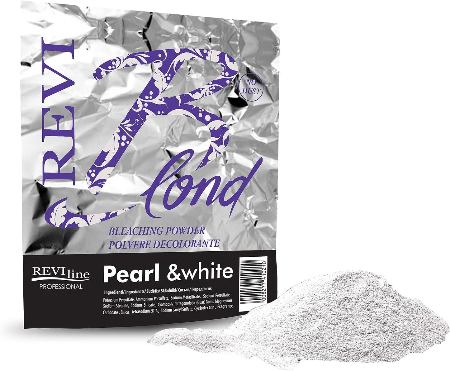 Powder Bleach For Hair Professional Dust Free High Lift Hair Bleach 500g (White)