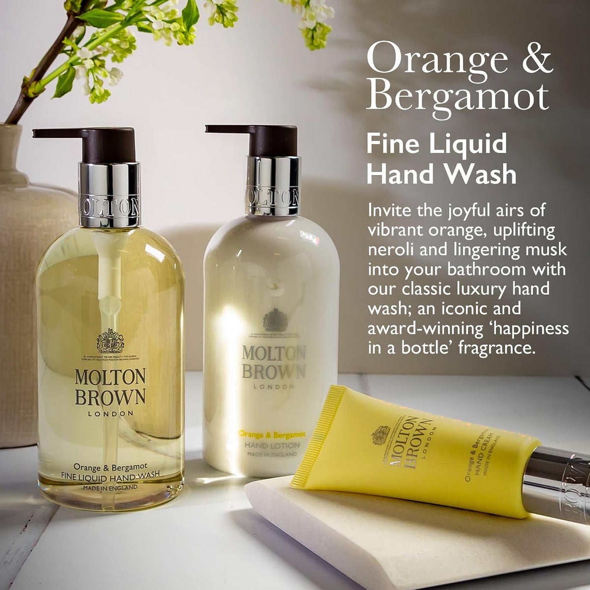 Molton Brown Orange and Bergamot Fine Liquid Hand Wash 300 ml