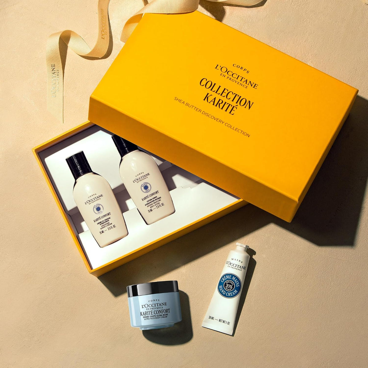 L'OCCITANE - Shea Butter (Karité Confort) Body & Hand Care Giftset