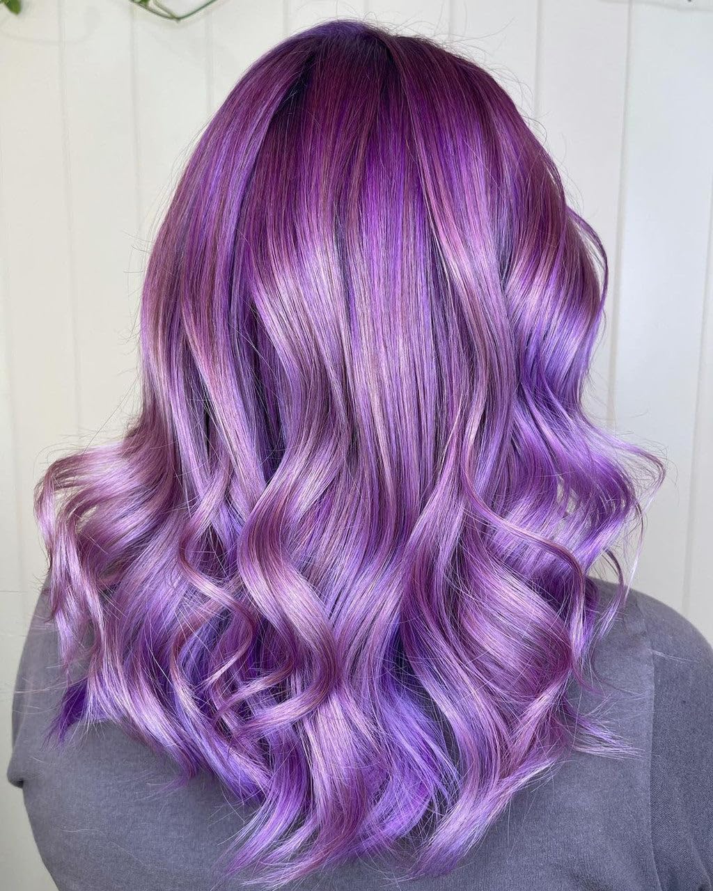Renbow Crazy Color Semi Permanent Hair Color Cream Hot Purple No.62 100ml