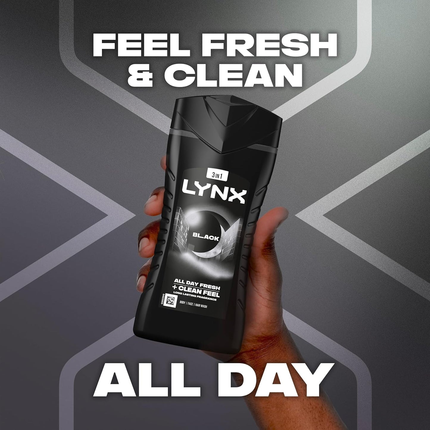 Lynx Black Duo Gift Set with a body wash and a body spray perfect for any occasion 2 piece