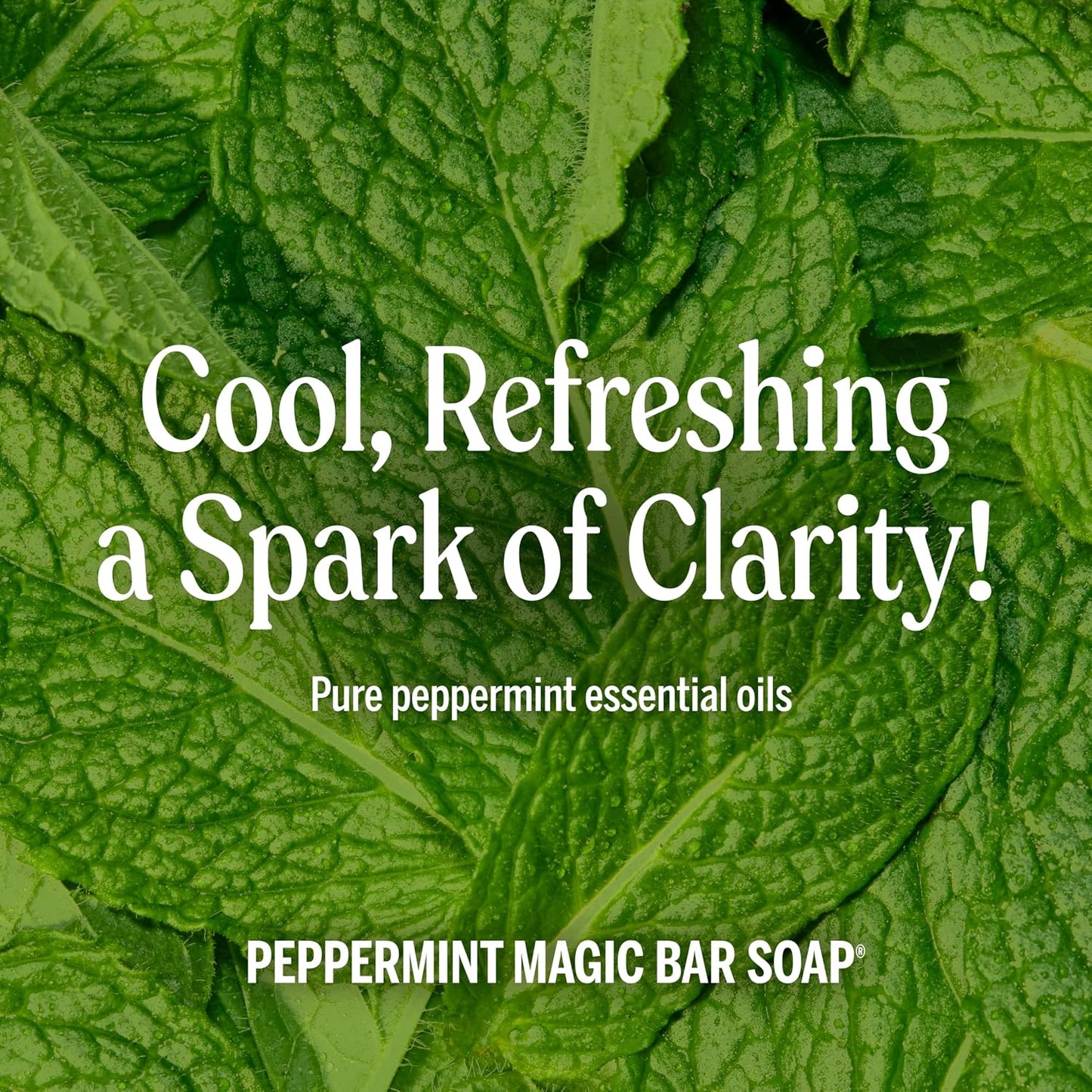 Dr Bronner's - Peppermint Pure-Castile Bar Soap, 140g Bar