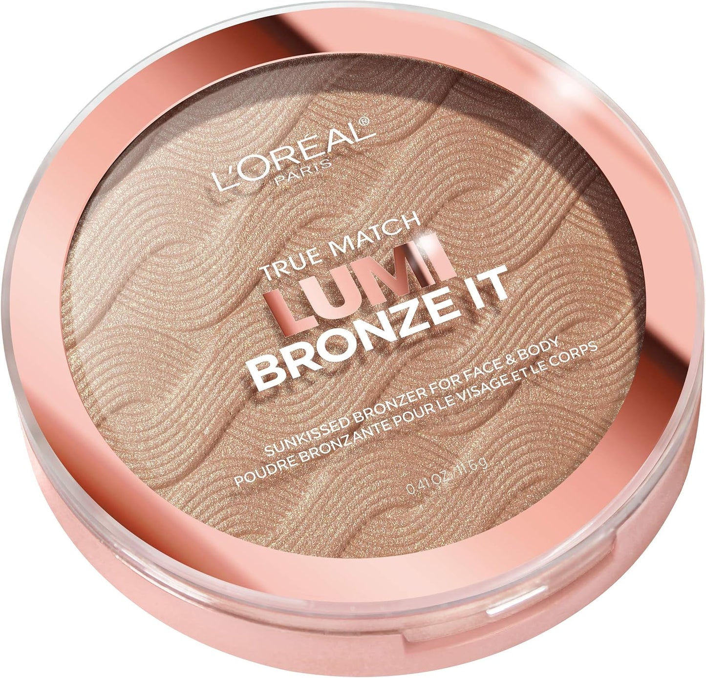 L'Oreal Paris Cosmetics True Match Lumi Bronze It Bronzer For Face And Body, Light, 0.41 Fluid Ounce