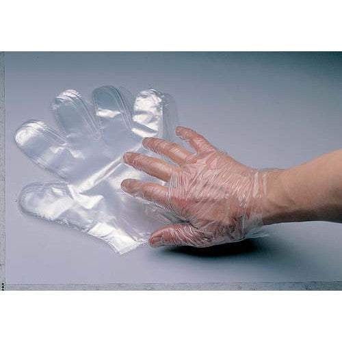 DISPOSABLE POLYTHENE GLOVES