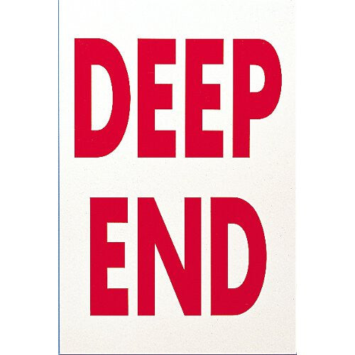 DEEP END SIGN
