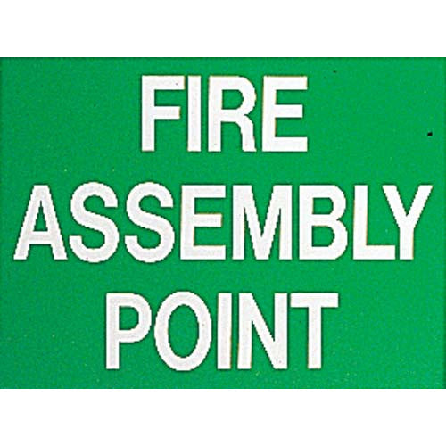 FIRE ASSEMBLY POINT SIGN
