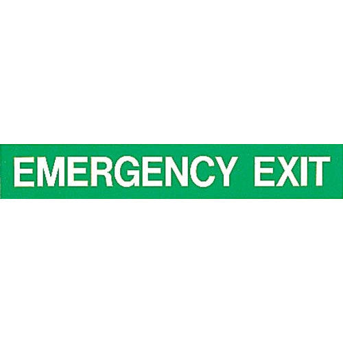 EMERGENCY EXIT SIGN