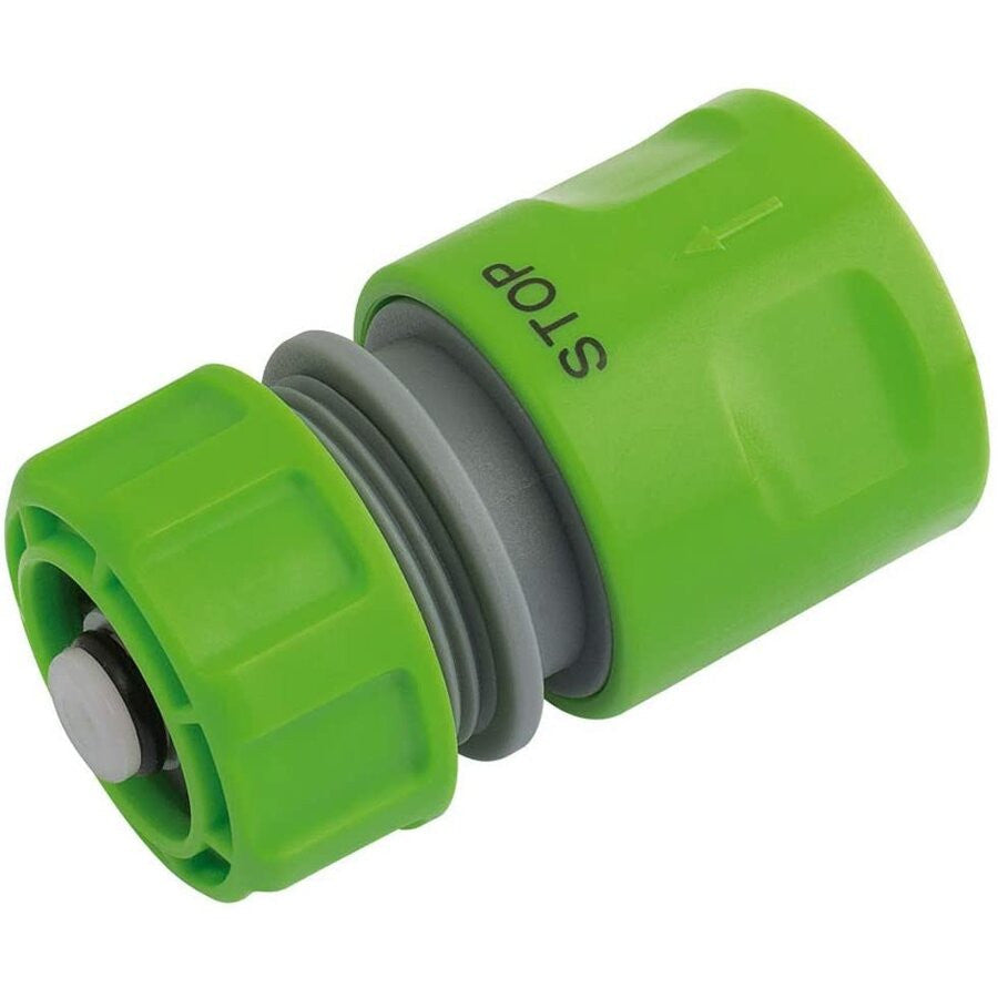 WATER STOP HOSE CONNECTOR