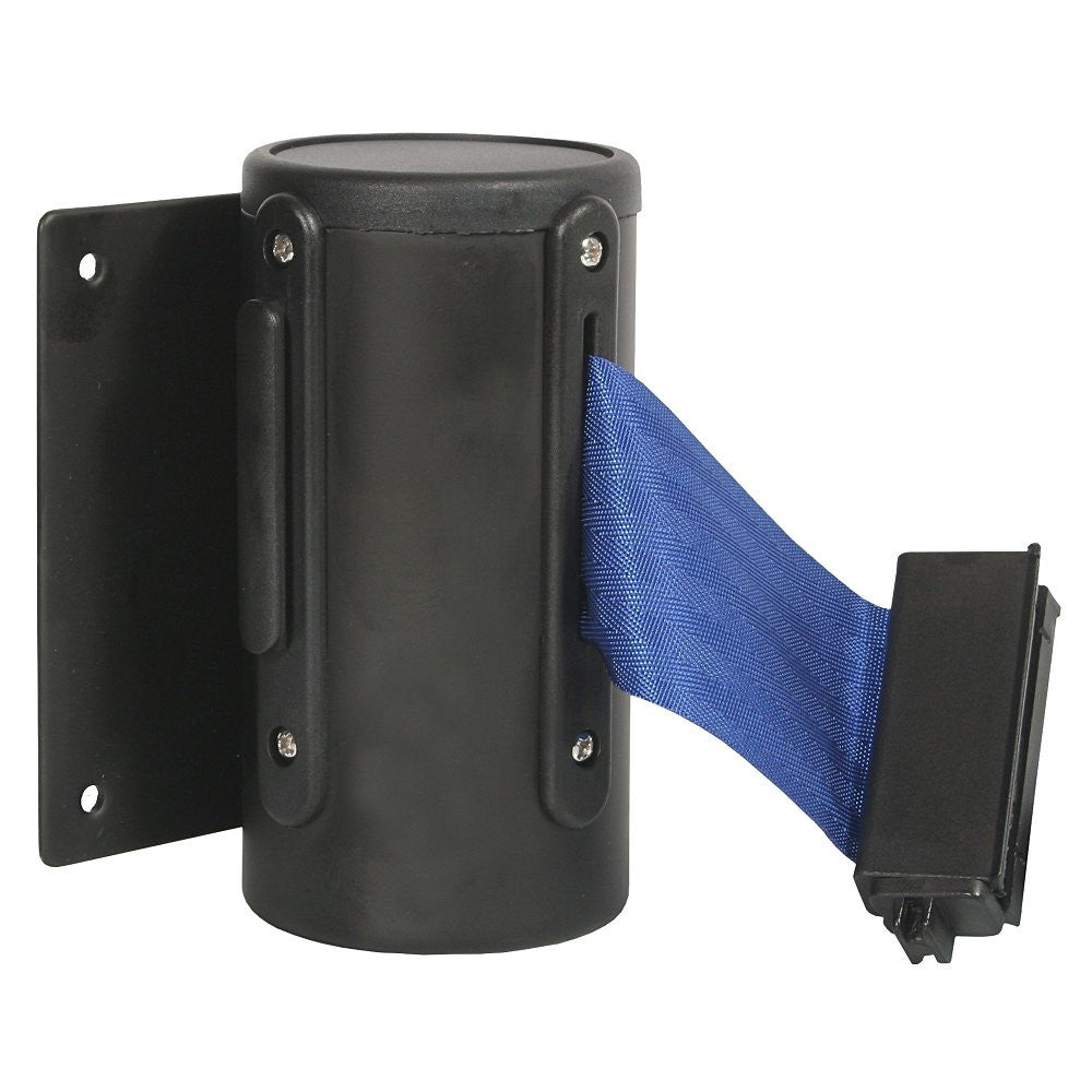WALL MOUNTED RETRACTABLE BELT BARRIER