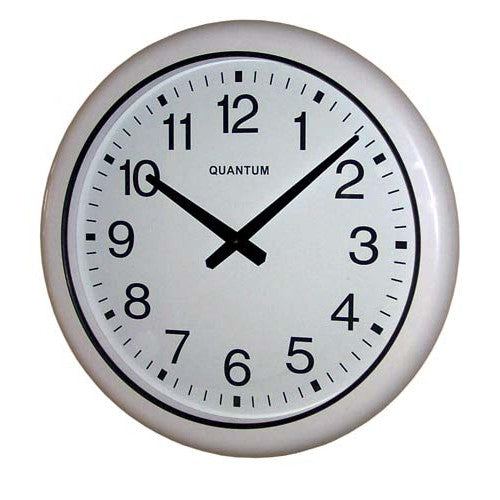 WATER RESISTANT CLOCK - BATTERY (410mm)