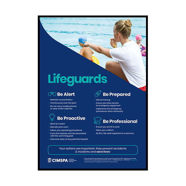 CIMSPA LIFEGUARD POSTER