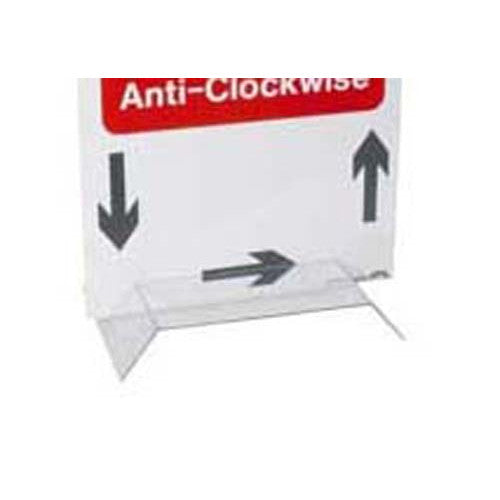 POLYCARBONATE SIGN STAND