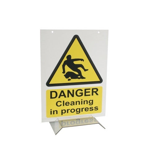 POLYCARBONATE SIGN STAND (2mm SIGNS)