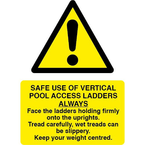 SAFE USE OF ACCESS LADDERS SIGN