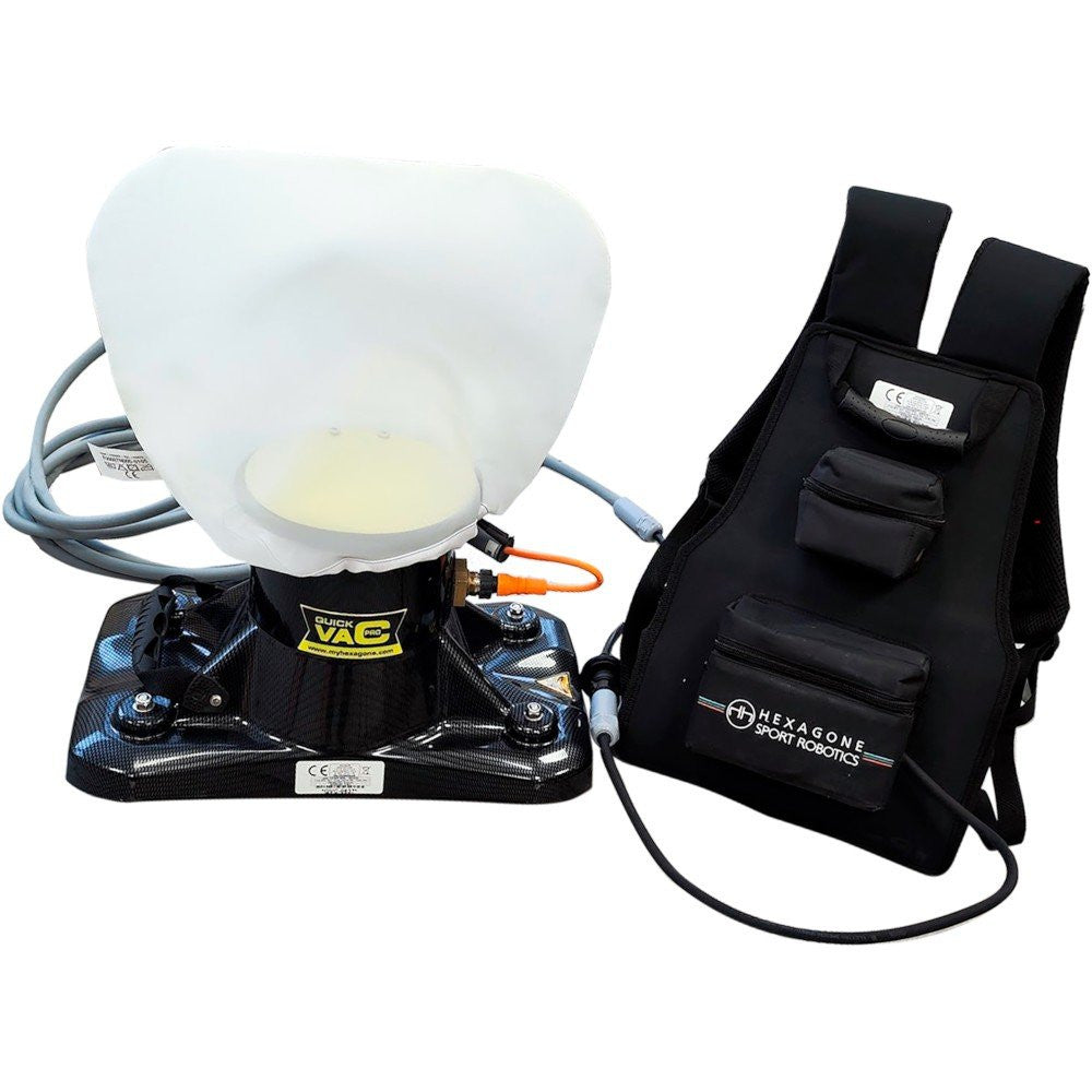 HEXAGONE QUICK VAC BACK PACK BATTERY POOL CLEANER