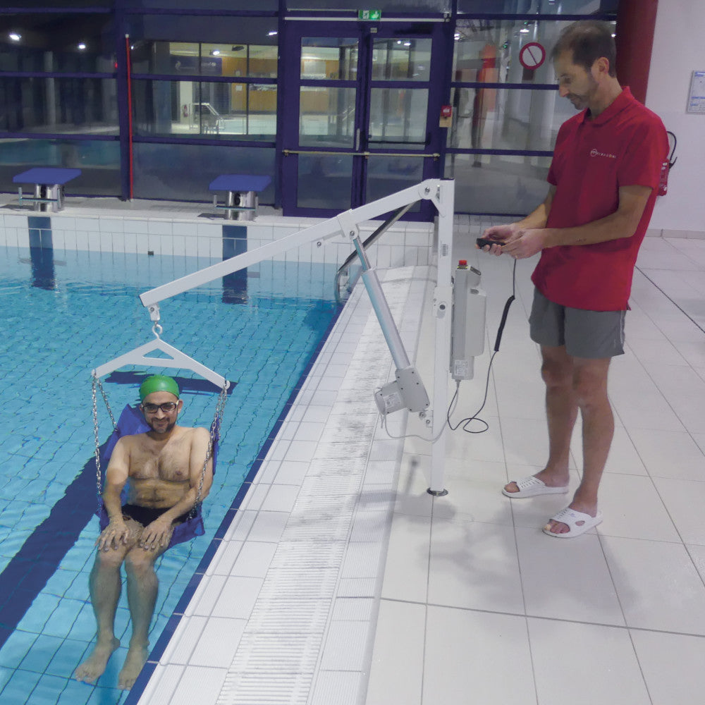 HEXAGONE UNIFIX MOTORISED POOL HOIST - HAMMOCK SEAT