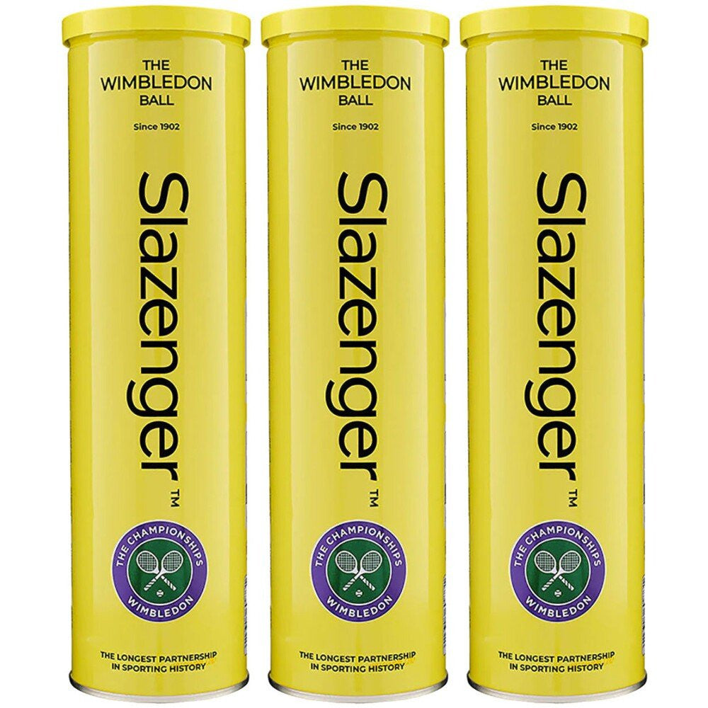 SLAZENGER WIMBLEDON ULTRA VIS TENNIS BALLS