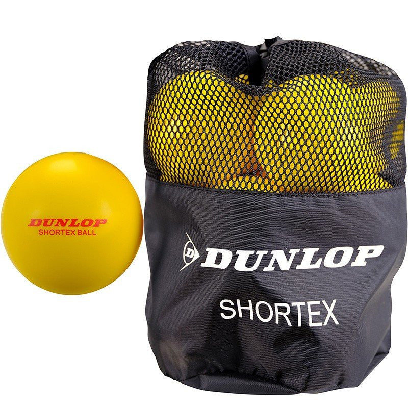 DUNLOP MINI TENNIS OUTDOOR SHORTEX FOAM BALLS