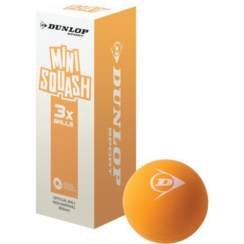MINI SQUASH BALLS - ORANGE