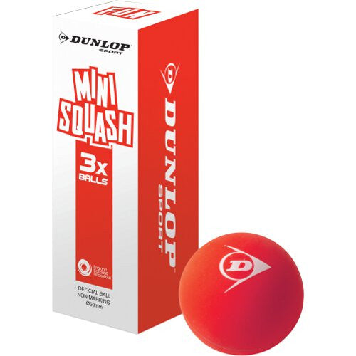 MINI SQUASH BALLS - RED