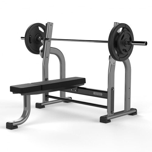 JORDAN OLYMPIC FLAT BENCH - METALLIC GREY