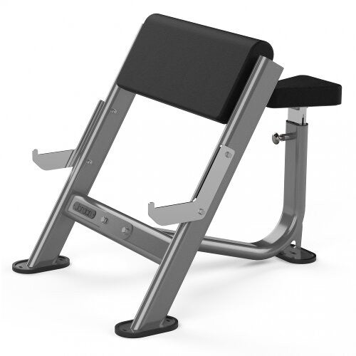 JORDAN PREACHER CURL BENCH - METALLIC GREY