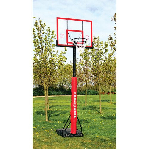 SURE SHOT 510 PORTABLE BASKETBALL UNIT - ACRYLIC BACKBOARD