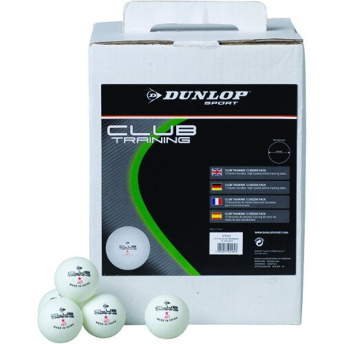 DUNLOP 1 STAR TRAINING TABLE TENNIS BALLS