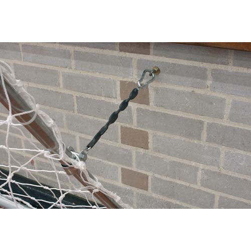 FIVE-A-SIDE FOOTBALL GOAL POST ANCHORAGE