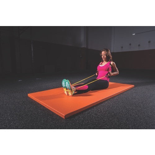 ATREQ MULTI-PURPOSE GYM / JUDO MAT - ORANGE (2 x 1m)