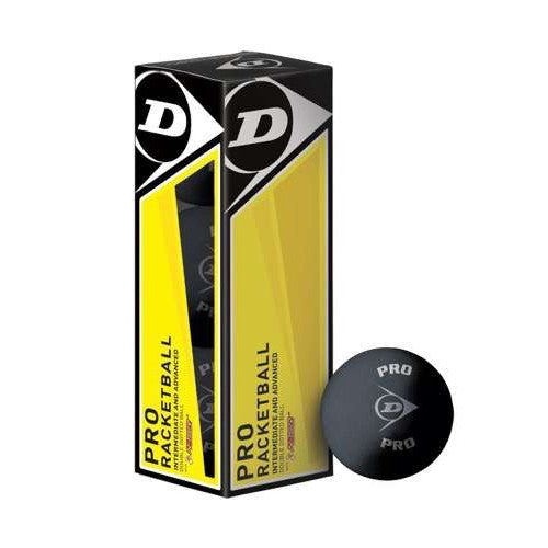DUNLOP PRO RACKETBALL BALLS