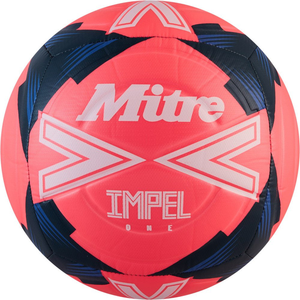 MITRE IMPEL ONE FOOTBALL - PINK (SIZE 4)
