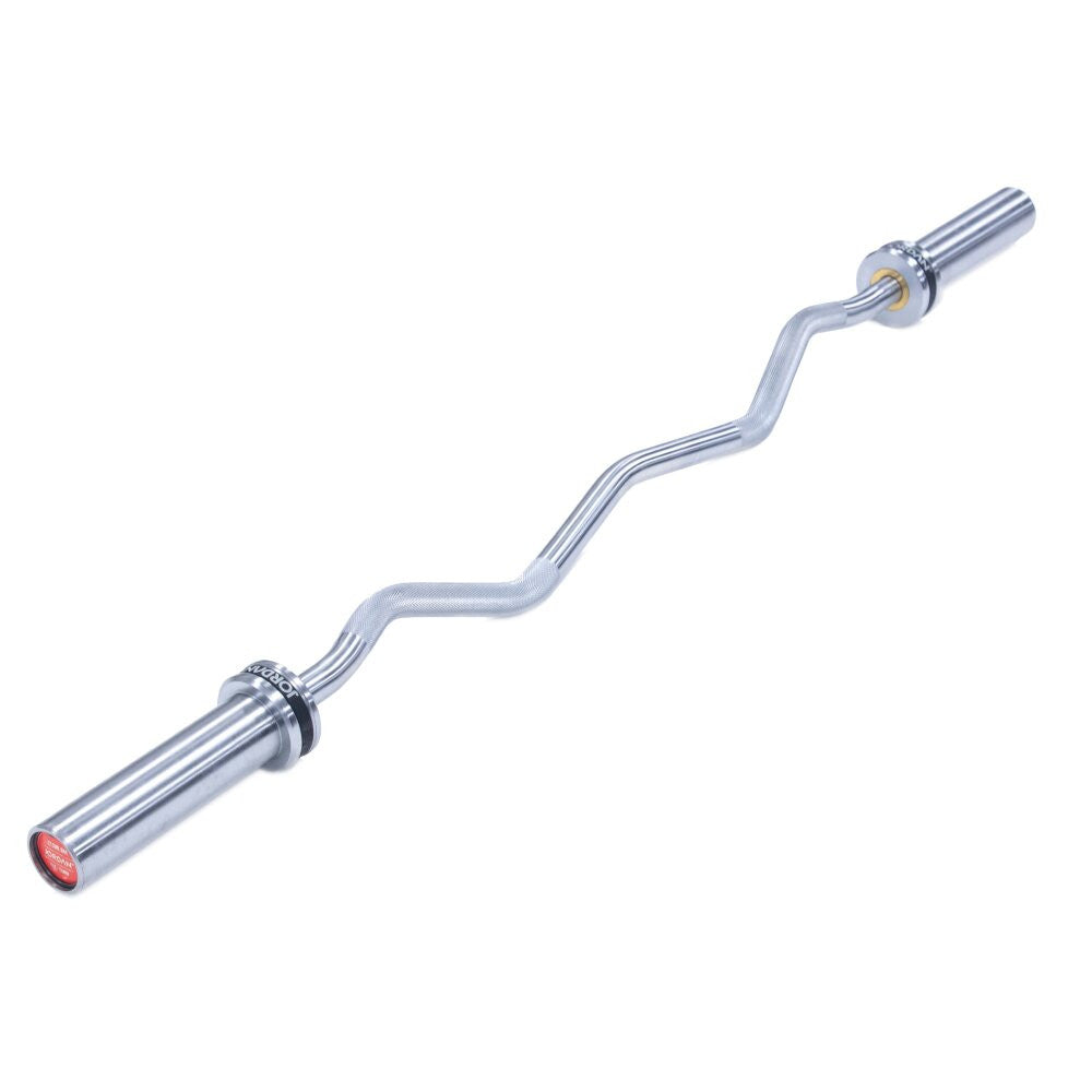 STEEL SERIES OLYMPIC CURL BAR WITH BEARINGS (1200mm / 4')