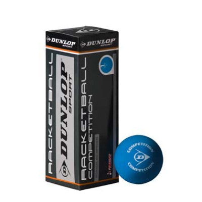 DUNLOP COMPETITION RACKETBALL BALLS