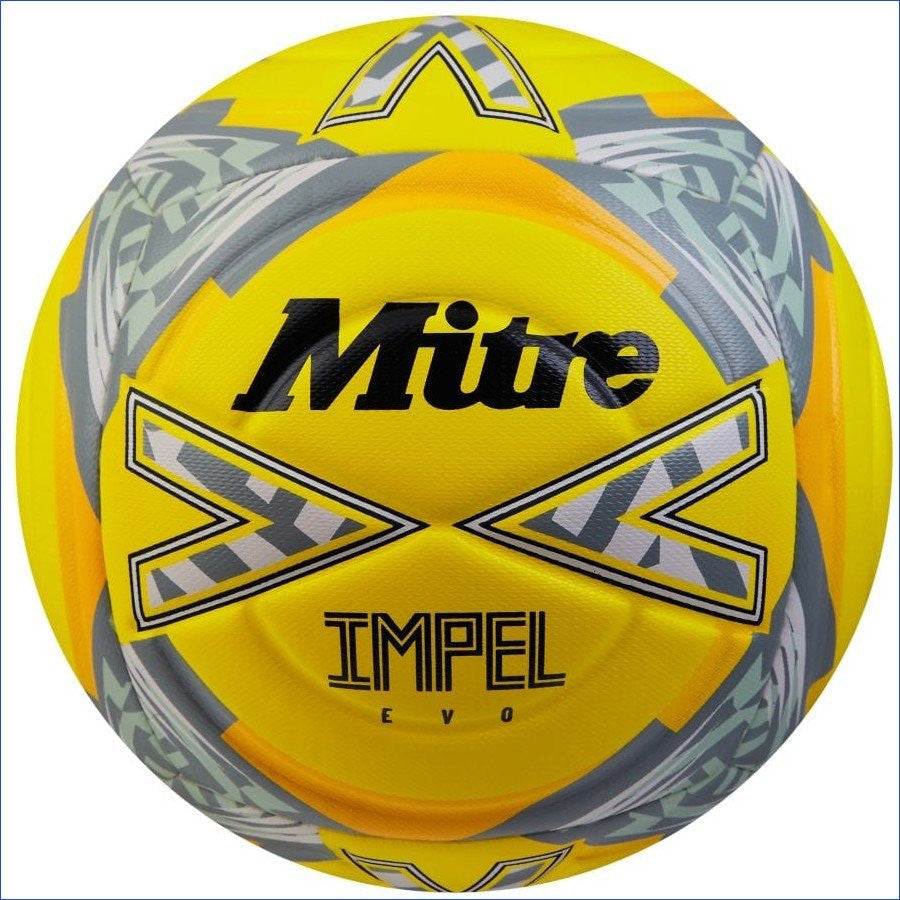 MITRE IMPEL EVO FOOTBALL - YELLOW (Size 5)