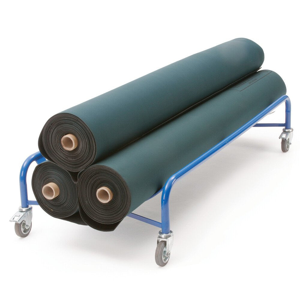 INDOOR CRICKET/BOWLS MAT TROLLEY