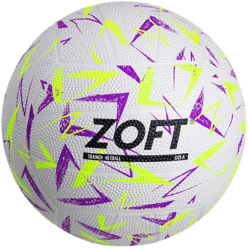 ZOFT MOULDED TRAINING NETBALL (Size 4)