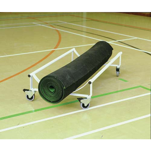 INDOOR CRICKET/BOWLS MAT TROLLEY