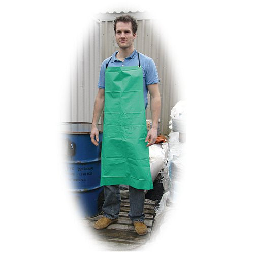 GREEN PVC/NYLON APRON