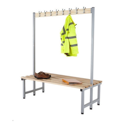 CLOAKROOM HOOK BENCHES - DOUBLE