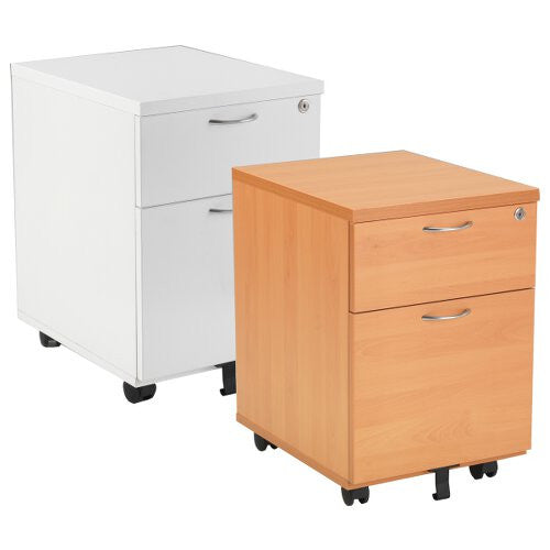 DELUXE 2 DRAWER MOBILE PEDESTAL