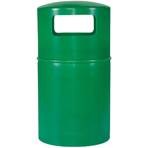 SUPERTUFF LITTER BIN - ROUND (GREEN)