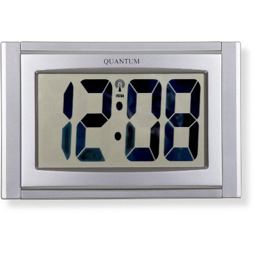LCD RADIO CONTROLLED WALL CLOCK