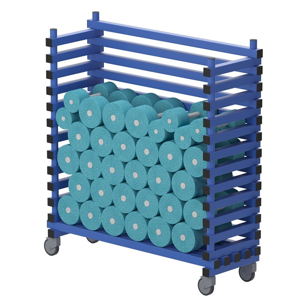 VENDIPLAS AQUA DUMBBELL TROLLEY - BLUE