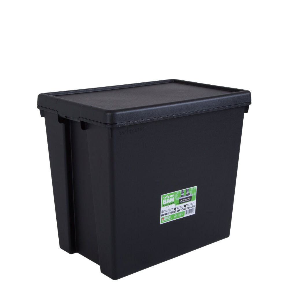 HEAVY DUTY MULTI-USE STORAGE BINS c/w LID